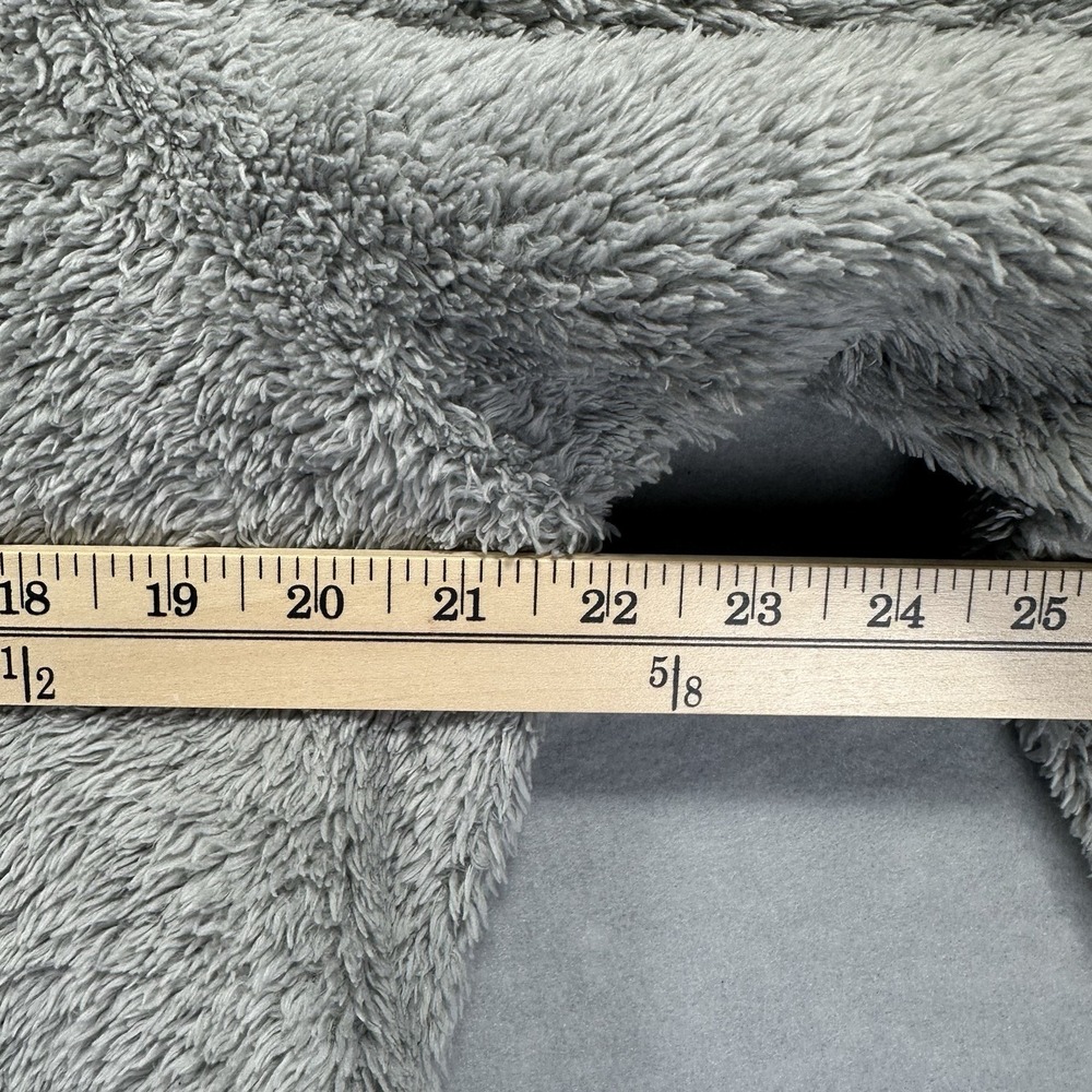 Patagonia Los Gatos Womens Large 1/4 Zip Fleece Soft Pullover Jacket Grey 25235 - Picture 7 of 9